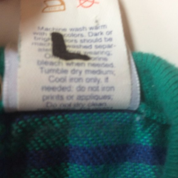 Buster Brown Vintage Plaid Flannel Jogger 1-Piece Moose Graphic Size 3-6 Months - Picture 6 of 6